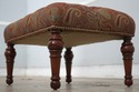 L65889: STICKLEY Tufted Leopold Chair & Matching O