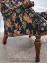 L72353: STICKLEY Tufted Leopold Chair & Ottoman St