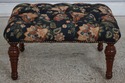L72353: STICKLEY Tufted Leopold Chair & Ottoman St