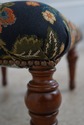 L72353: STICKLEY Tufted Leopold Chair & Ottoman St