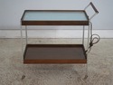 F75004: SALTON HOTABLE Serving Cart w. Glass Top