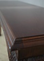 F75015: LANE Chippendale Mahogany Clawfoot Sofa Ta