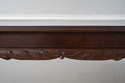 F75015: LANE Chippendale Mahogany Clawfoot Sofa Ta