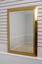 70116: LABARGE Rectangular Brass Framed Beveled Mi