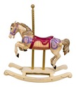 F69744: S&S WOODCARVERS Diana Ross Model Carousel 