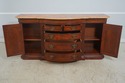65679EC: CENTURY Faux Marble Top Cherry Sideboard 