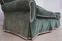 F65761EC: DAPHA Vintage Green Mohair Sofa w. Down 