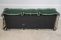 F65761EC: DAPHA Vintage Green Mohair Sofa w. Down 