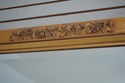 70173: Gold Gilt Rose Carved Frame Hanging Over Ma