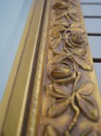 70173: Gold Gilt Rose Carved Frame Hanging Over Ma