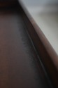 70166: THEODORE ALEXANDER Leather Top Serving Tray
