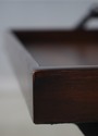 70166: THEODORE ALEXANDER Leather Top Serving Tray