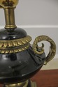 F57211EC: Marble & Bronze Urn Shaped Classical Tab