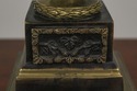 F57211EC: Marble & Bronze Urn Shaped Classical Tab