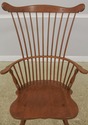 57179EC: Cherry Fan Back Windsor Design Armchair