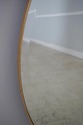 F61644EC: Round Gold Trim Framed Modern Beveled Mi