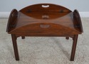 61618EC: BAKER Chippendale Mahogany Butler Coffee 