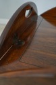 61618EC: BAKER Chippendale Mahogany Butler Coffee 