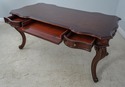 61635EC: HOOKER Leather Top Continental Style Desk