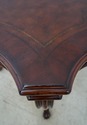 61635EC: HOOKER Leather Top Continental Style Desk