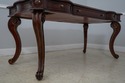 61635EC: HOOKER Leather Top Continental Style Desk