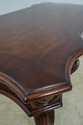 61635EC: HOOKER Leather Top Continental Style Desk