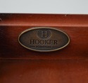 61635EC: HOOKER Leather Top Continental Style Desk