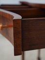 75005: MAITLAND SMITH 2 Drawer Mahogany Console Ta