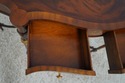 75005: MAITLAND SMITH 2 Drawer Mahogany Console Ta