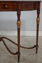 75005: MAITLAND SMITH 2 Drawer Mahogany Console Ta