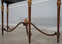 75005: MAITLAND SMITH 2 Drawer Mahogany Console Ta