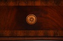75005: MAITLAND SMITH 2 Drawer Mahogany Console Ta