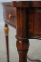 75005: MAITLAND SMITH 2 Drawer Mahogany Console Ta