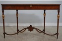 75005: MAITLAND SMITH 2 Drawer Mahogany Console Ta
