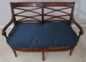 75010: THEODORE ALEXANDER Regency Style Cane Seat 