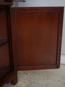 75035: STICKLEY Mahogany 4 Door Corner Cabinet