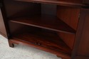 75035: STICKLEY Mahogany 4 Door Corner Cabinet