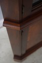 75035: STICKLEY Mahogany 4 Door Corner Cabinet