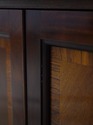 75035: STICKLEY Mahogany 4 Door Corner Cabinet