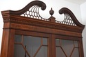 75035: STICKLEY Mahogany 4 Door Corner Cabinet