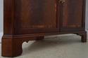 75035: STICKLEY Mahogany 4 Door Corner Cabinet