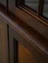 75035: STICKLEY Mahogany 4 Door Corner Cabinet