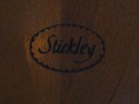 75035: STICKLEY Mahogany 4 Door Corner Cabinet