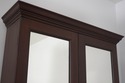 F75055: Antique Georgian Style Mahogany Secretary 