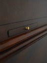 F75055: Antique Georgian Style Mahogany Secretary 