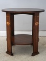 75127: STICKLEY Harvey Ellis Mission Oak Lamp Tabl