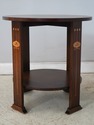 75128: STICKLEY Harvey Ellis Mission Oak Lamp Tabl