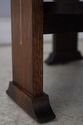 75128: STICKLEY Harvey Ellis Mission Oak Lamp Tabl