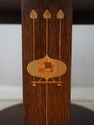 75128: STICKLEY Harvey Ellis Mission Oak Lamp Tabl