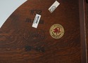 75128: STICKLEY Harvey Ellis Mission Oak Lamp Tabl